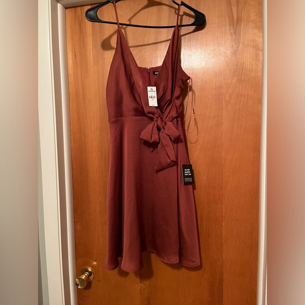 Mini wrap dress. New with tags